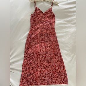 Beautiful vintage DIANE von FURSTENBERG spaghetti strap dress